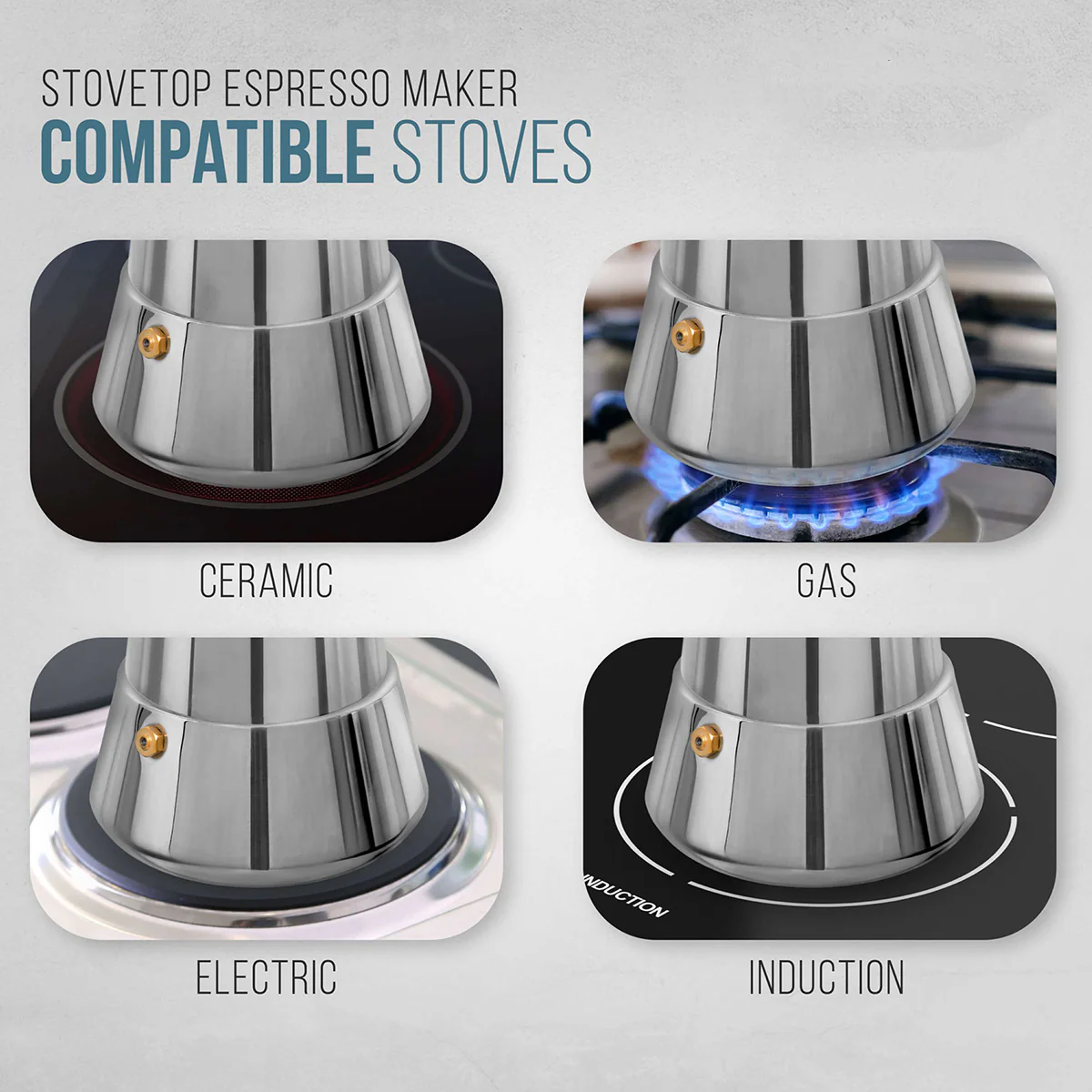 150 mL Stainless Steel Espresso Maker - Image 6